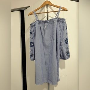 Brand New striped shirt dress size M